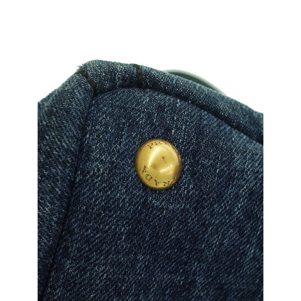 Prada Bag Denim Canapa Tote - Picture 9 of 9